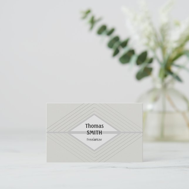 Celeste Diamonds Business Card (Standing Front)