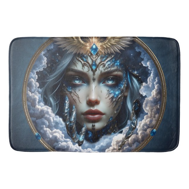 Celestia – Guardian of the Endless Sky.  Bath Mat (Front)