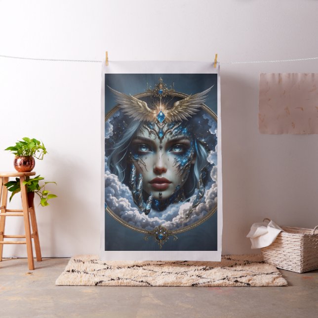 Celestia – Guardian of the Endless Sky.  Fabric (In Situ)