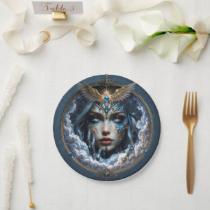 Celestia – Guardian of the Endless Sky.  Paper Plate