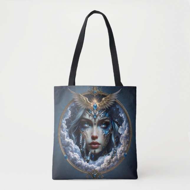 Celestia – Guardian of the Endless Sky.  Tote Bag (Front)