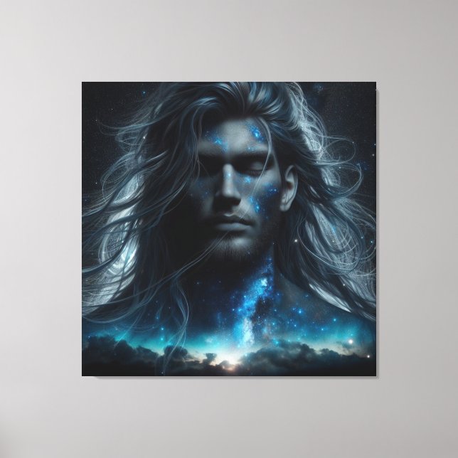 Celestial Adonis  Canvas Print (Front)