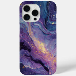 Celestial Amethyst Swirl iPhone 15 Pro Max Case