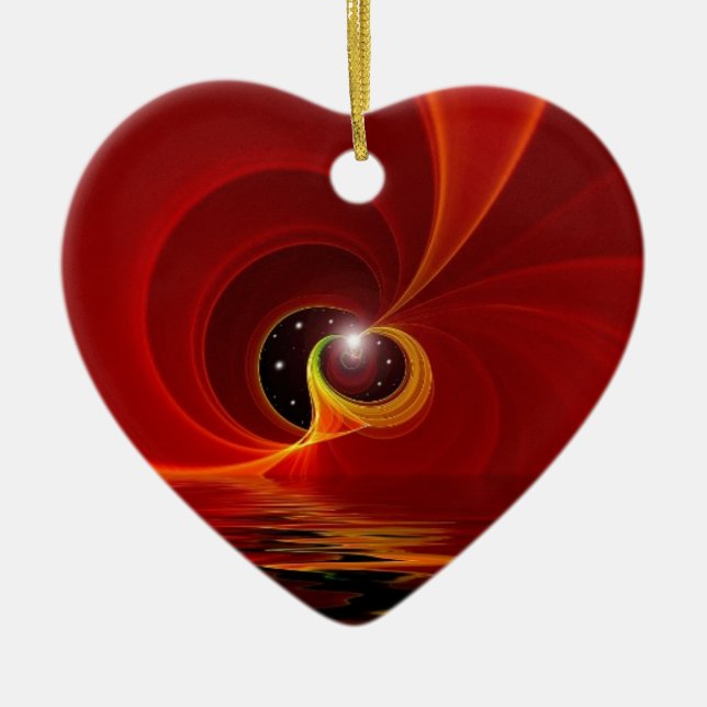 Celestial Art Ceramic Tree Decoration (Front)