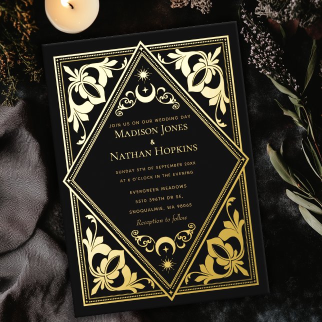 Celestial Art Nouveau Tarot Gothic Wedding  (Creator Uploaded)