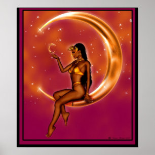 Celestial- art of Karice Danae Poster
