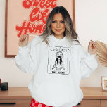 Celestial Bachelorette Bride Tarot Card Customised Hoodie<br><div class="desc">Looking for the perfect outfit to wear at your celestial bachelorette party? Look no further than our customised party outfit group! This long sleeved hoodie sweatshirt features a beautiful celestial bachelorette bride tarot card on the front, making it the perfect addition to your ensemble. Plus, our group size means you...</div>