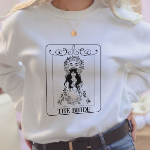 Celestial Bachelorette Bride Tarot Card Customised Sweatshirt