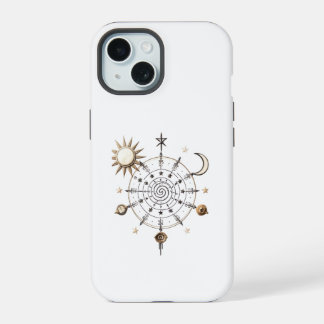 Celestial Balance Mandala iPhone / iPad case