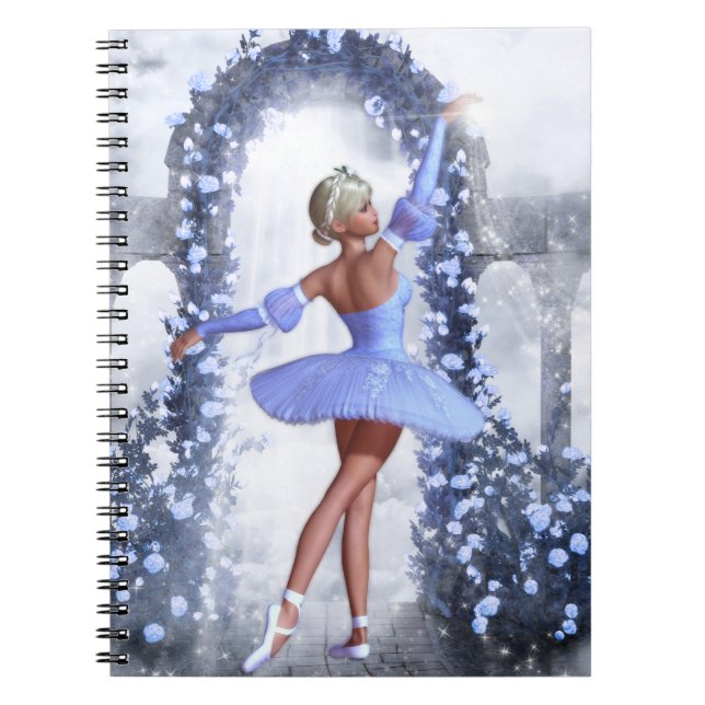Celestial Ballet Dancer Notebook (Front)