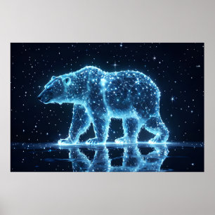 Celestial Bear – Constellation Spirit Animal Poster