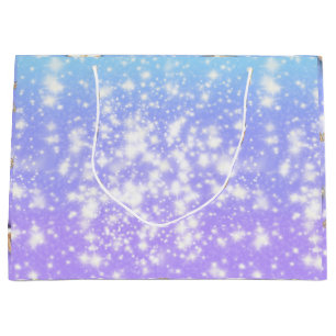 Celestial Birthday Gift Bag Starry Night Design