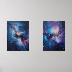 Celestial Bloom: A Nebula in Motion