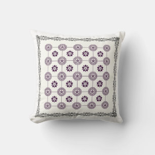 Celestial Blossom square pillow