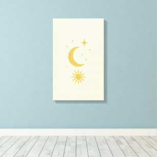 Celestial Blush Canvas Print