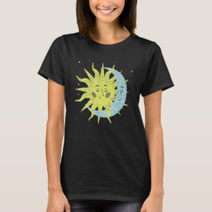 Celestial Bodies Galaxy Outer Space Sun Moon Astro T-Shirt