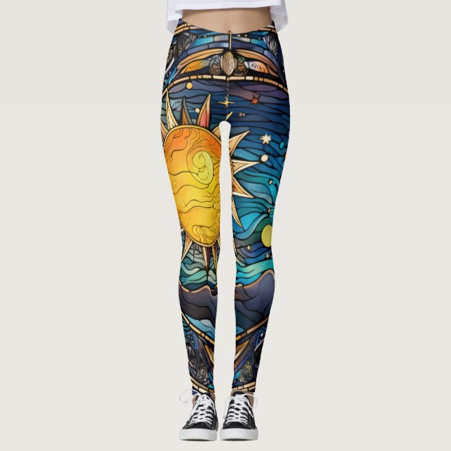 Celestial Bodies Leggings (Front)