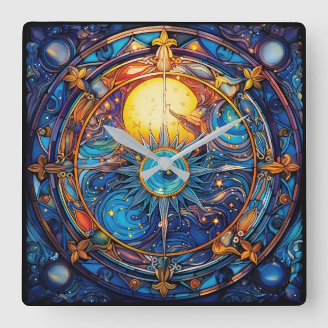 Celestial Bodies Wall Clock (Front)