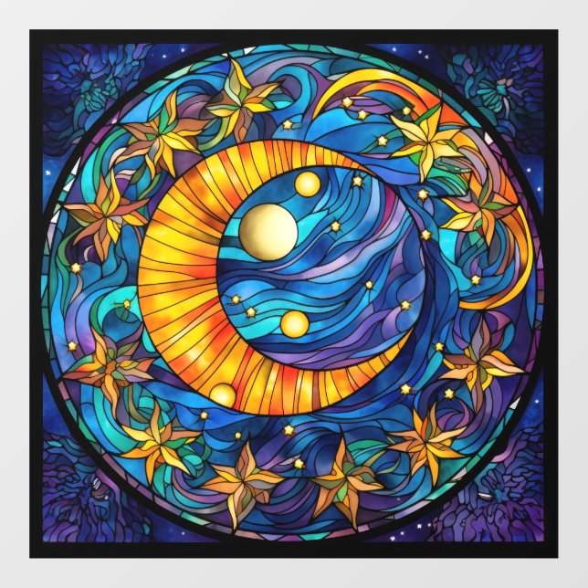 Celestial Bodies Window Cling (Sheet)