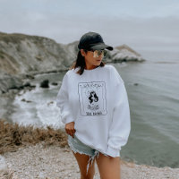 Celestial Boho Bachelorette Bride Babe Tarot Card