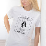Celestial Boho Bachelorette Bride Babe Tarot Card T-Shirt<br><div class="desc">Are you looking for a unique and stylish way to show your support for your celestial bachelorette party? Look no further than our personalized celestial boho bachelorette bride babe tarot card matching t-shirts! Not only do they look great, but they also make a great gift for your friends and family....</div>