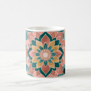 Celestial Boho Lotus Dream Mug Pink