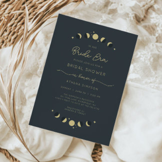 Celestial Bride Era Bridal Shower Invitation