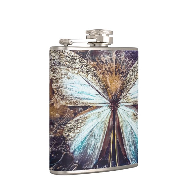 Celestial Butterfly Hip Flask (Right)