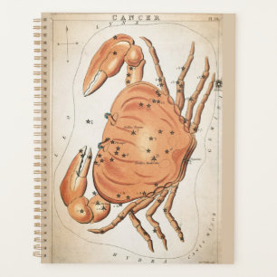 Celestial Cancer Zodiac Planner
