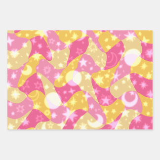 Celestial Candy Swirls  Wrapping Paper Sheet