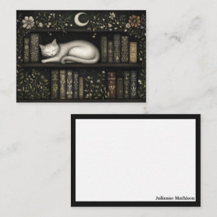 Celestial Cat Bookish Note Cards
