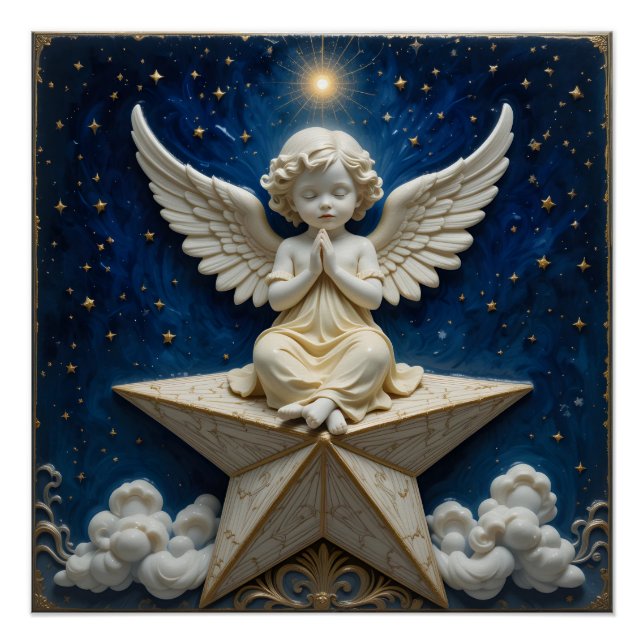 Celestial Ceramic Angel Poster (Front)