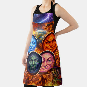 Celestial chaos fantasy ritual Gothic elemental ap Apron