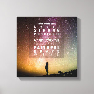 Celestial Charm #2 (12x12) Canvas Print