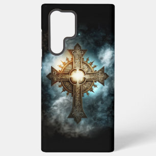 Celestial Christian Cross Samsung Galaxy Case