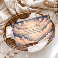 Celestial Clouds Stars Baby Shower Books for Baby