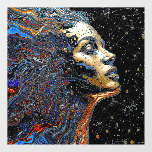 "Celestial Cognition" – A Surreal Portrait