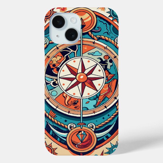 Celestial Compass Case-Mate iPhone Case (Back)