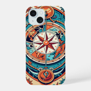 Celestial Compass iPhone 15 Case