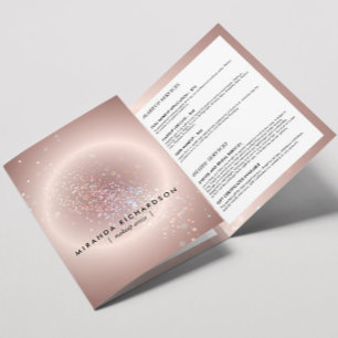 Celestial Confetti Glow Pink Beauty Brochure