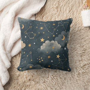 Celestial Constellation Star Pattern (5) Cushion