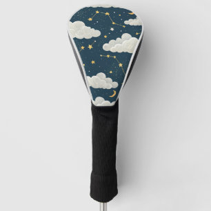 Celestial Constellation Star Pattern (6) Golf Head Cover