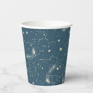 Celestial Constellation - Starry Night (1) Paper Cups