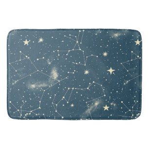 Celestial Constellation - Starry Night (2) Bath Mat