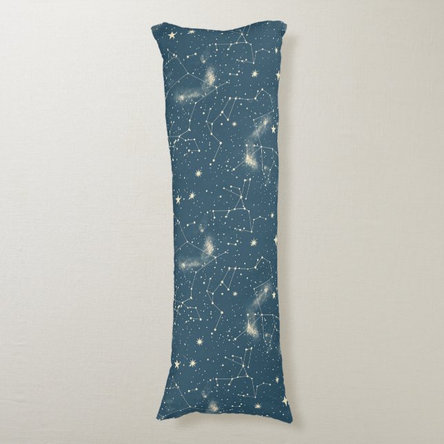 Celestial Constellation - Starry Night (2) Body Cushion (Front Vertical)