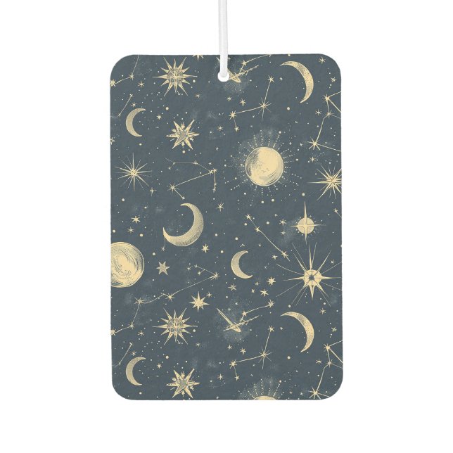 Celestial Constellation - Starry Night (2) Car Air Freshener (Front)