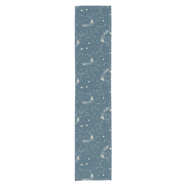 Celestial Constellation - Starry Night (2) Short Table Runner (Front)