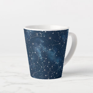 Celestial Constellation - Starry Night (3) Latte Mug