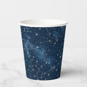 Celestial Constellation - Starry Night (3) Paper Cups