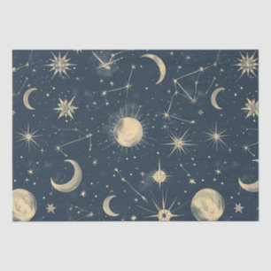 Celestial Constellation - Starry Night (3) Tissue Paper